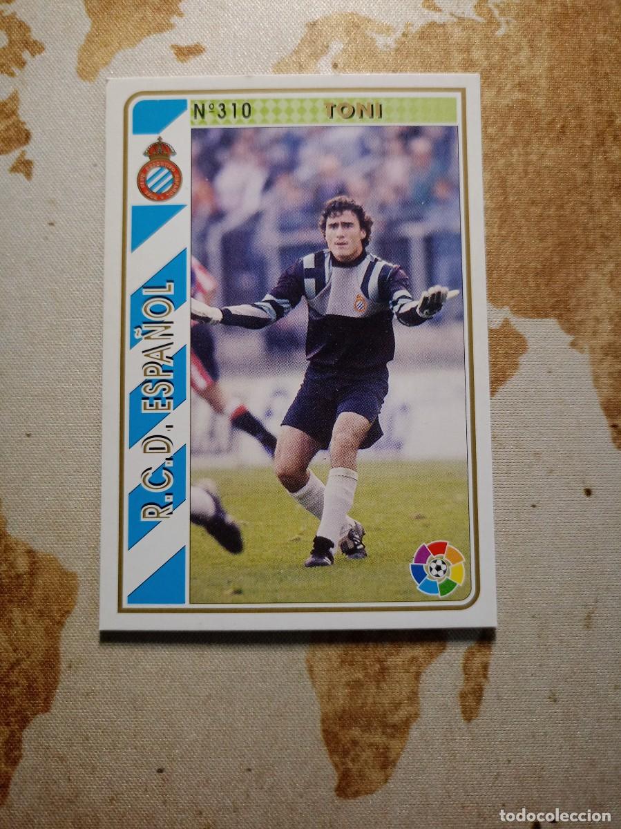 Football Stickers: Espanyol 310 TONI Mundicromo Las fichas de la liga 1994-95