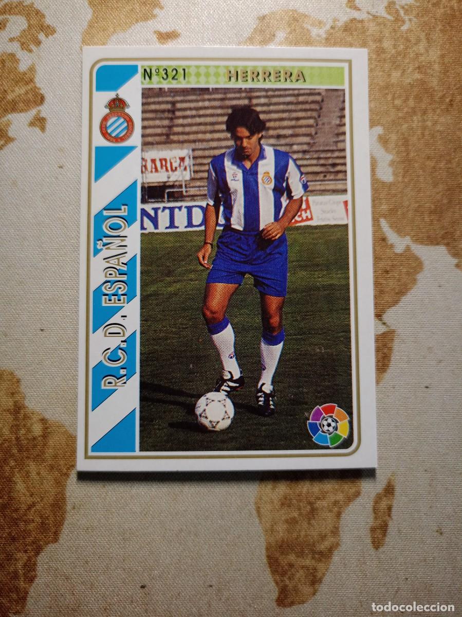 Cromos de Futebol: Espanyol 321 HERRERA Mundicromo Las fichas de la liga 1994-95