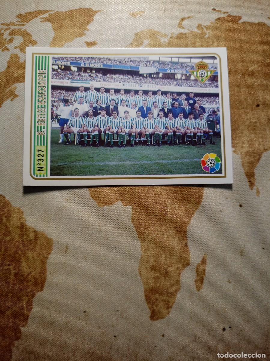 Figurine di Calcio: Bevis 327 PLANTILLA Mundicromo Las fichas de la liga 1994-95