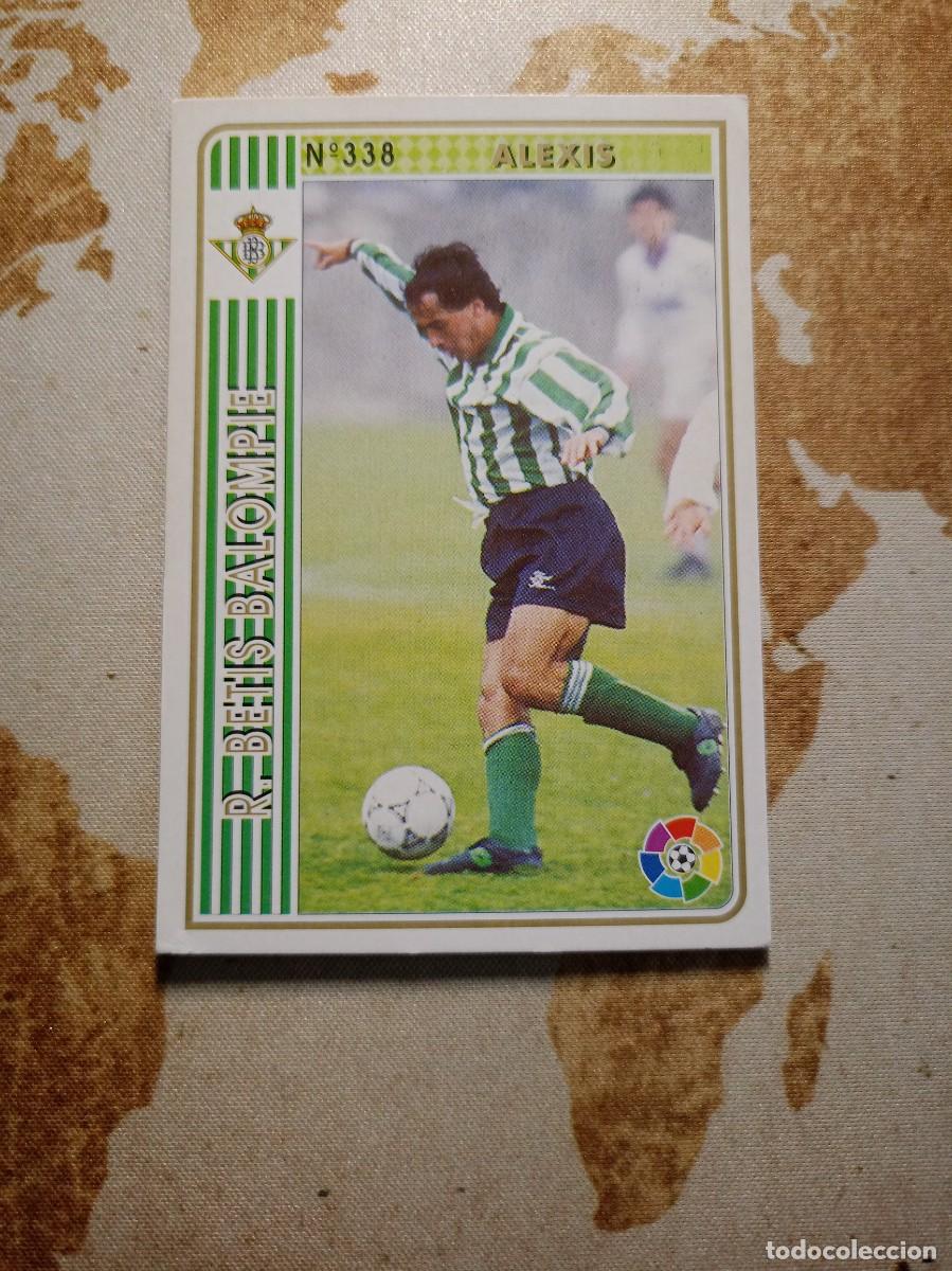 Figurine di Calcio: Bevis 338 ALEXIS Mundicromo Las fichas de la liga 1994-95