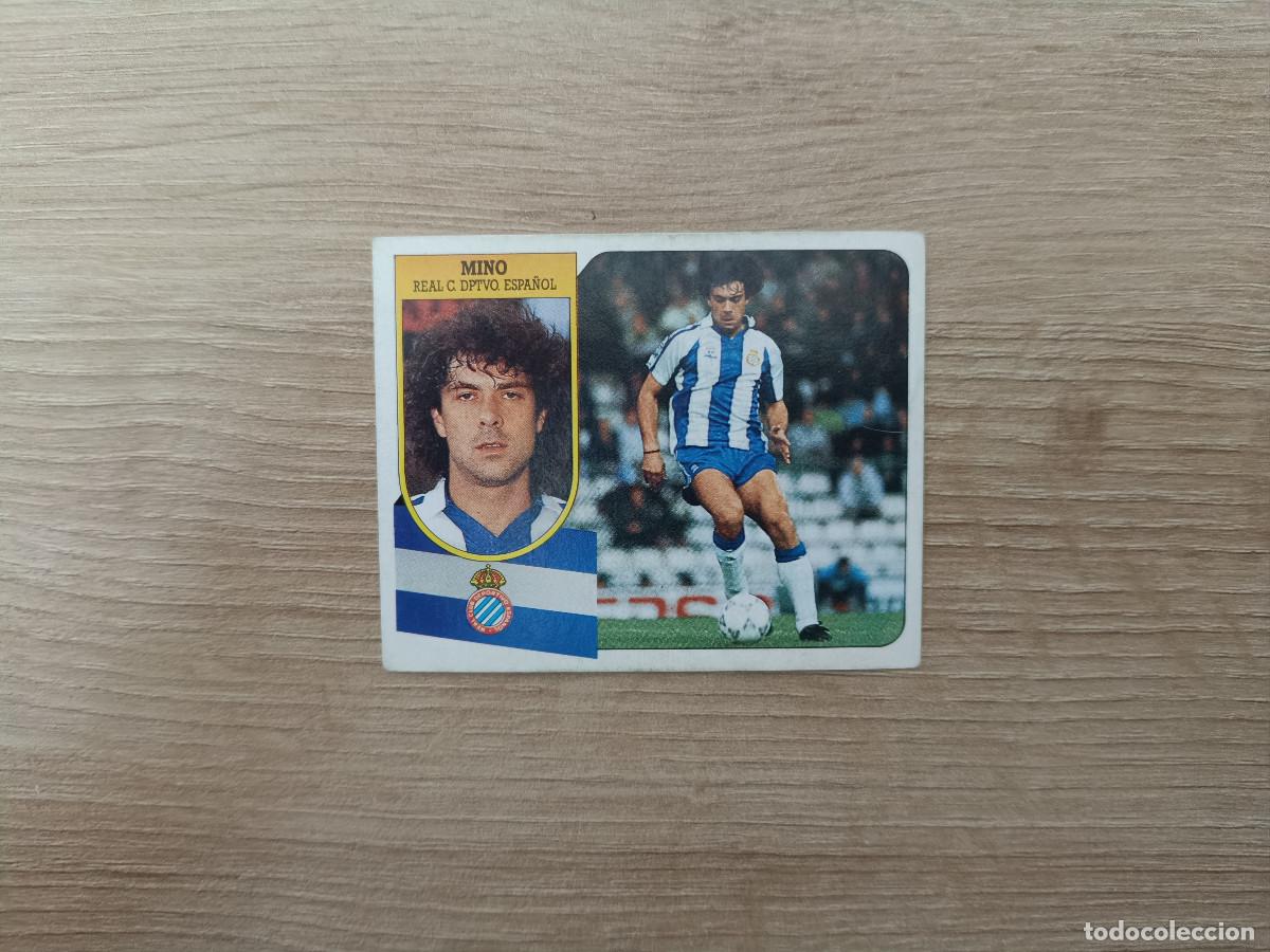 Cromos de f&uacute;tbol: CROMO DE F&Uacute;TBOL LIGA ESTE MINO ESPA&Ntilde;OL SIN PEGAR NUNCA PEGADO 91 92 1991 1992