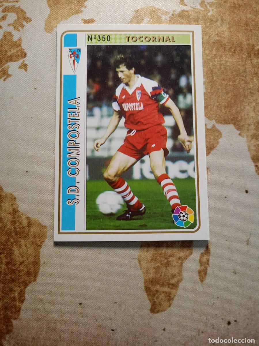 Cromos de Futebol: Compostela 350 TOCORNAL Mundicromo Las fichas de la liga 1994-95