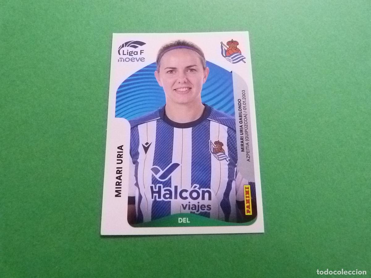 Football Stickers: CROMO F&Uacute;TBOL URIA REAL SOCIEDAD SIN PEGAR N&ordm; 299 A LIGA FEMENINA 2025-2026/25-26 PANINI