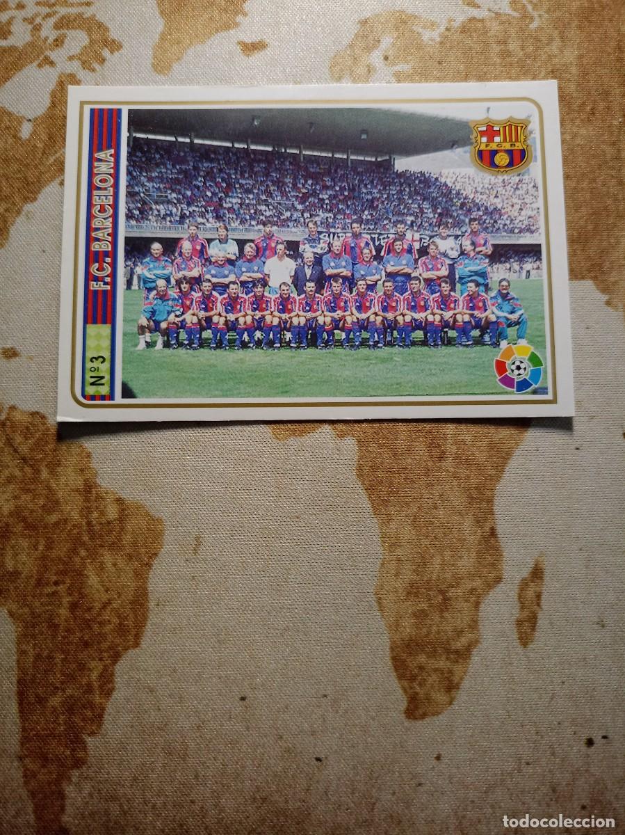 Fu&szlig;ball-Sticker: Barcelona 3 PLANTILLA Mundicromo Las fichas de la liga 1994-95
