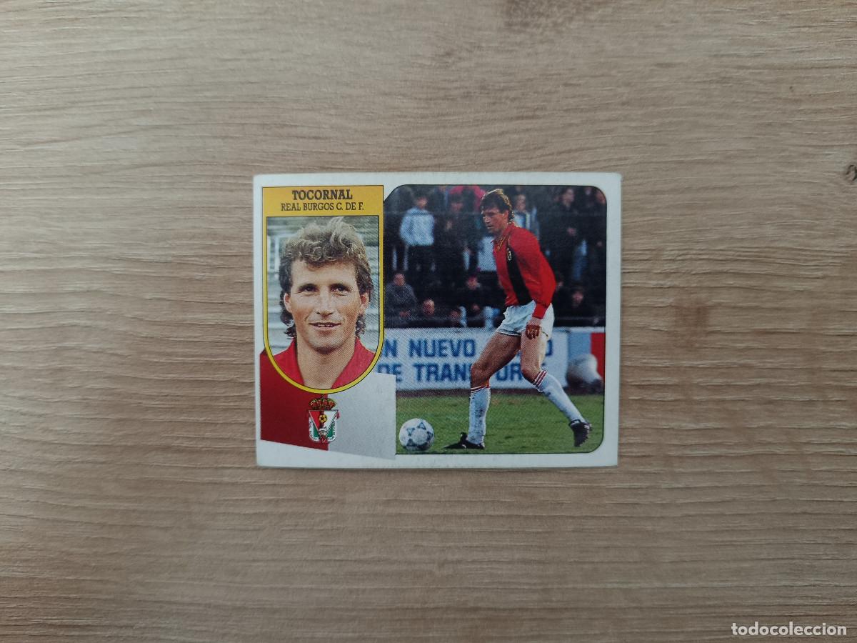 Figurine di Calcio: CROMO DE F&Uacute;TBOL LIGA ESTE TOCORNAL BURGOS SIN PEGAR NUNCA PEGADO 91 92 1991 1992