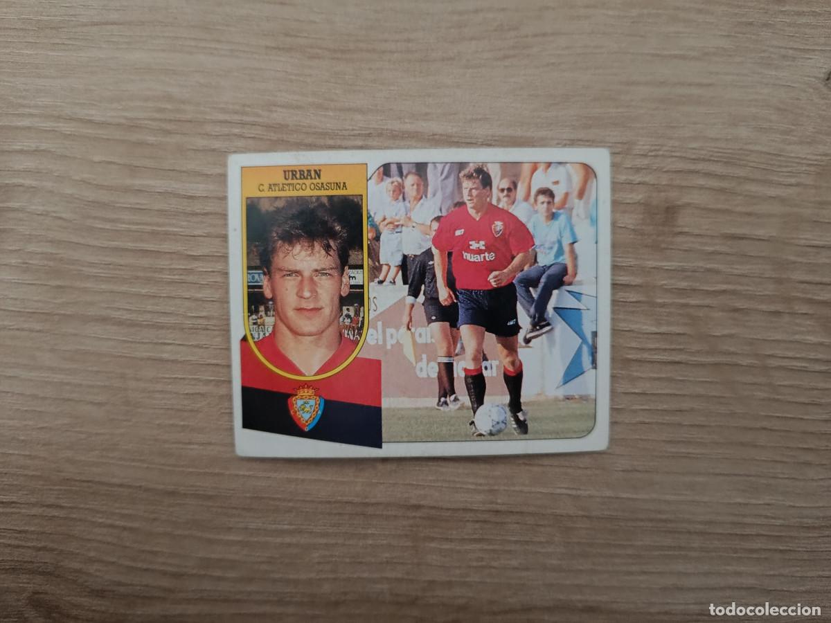 Fu&szlig;ball-Sticker: CROMO DE F&Uacute;TBOL LIGA ESTE URBAN OSASUNA SIN PEGAR NUNCA PEGADO 91 92 1991 1992