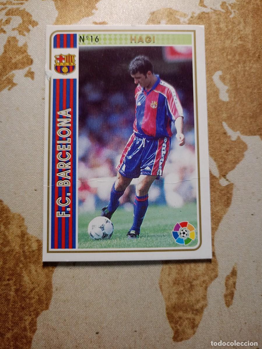 Fu&szlig;ball-Sticker: Barcelona 16 HAGI Mundicromo Las fichas de la liga 1994-95
