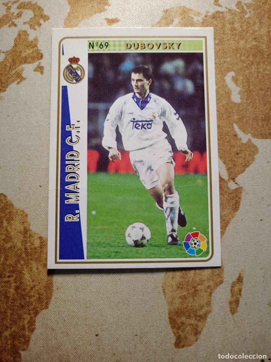 Figurine di Calcio: Real Madrid 69 DUBOVSKY Mundicromo Las fichas de la liga 1994-95