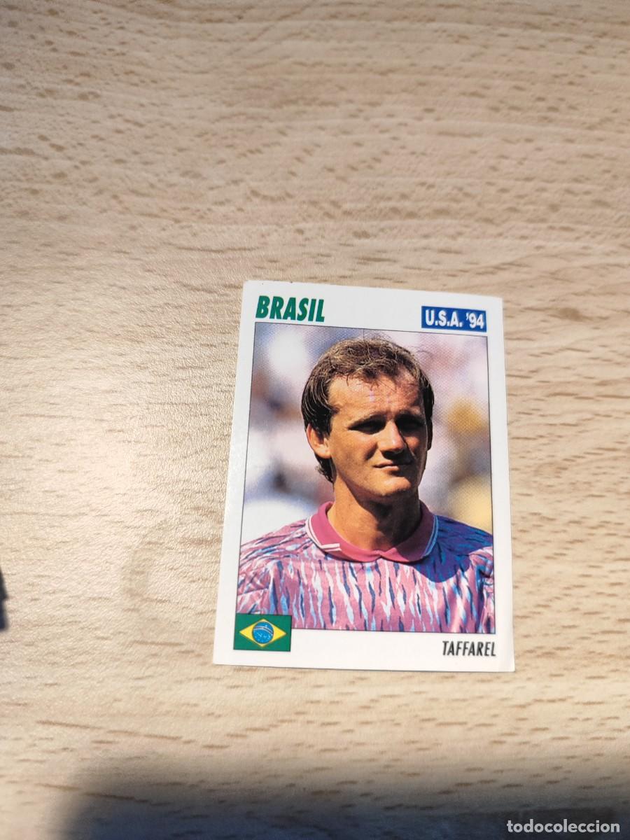 Fu&szlig;ball-Sticker: 77 SERVICE LINE MUNDIAL USA 94 TAFFAREL BRASIL 1994 WORLD CUP SL ITALY