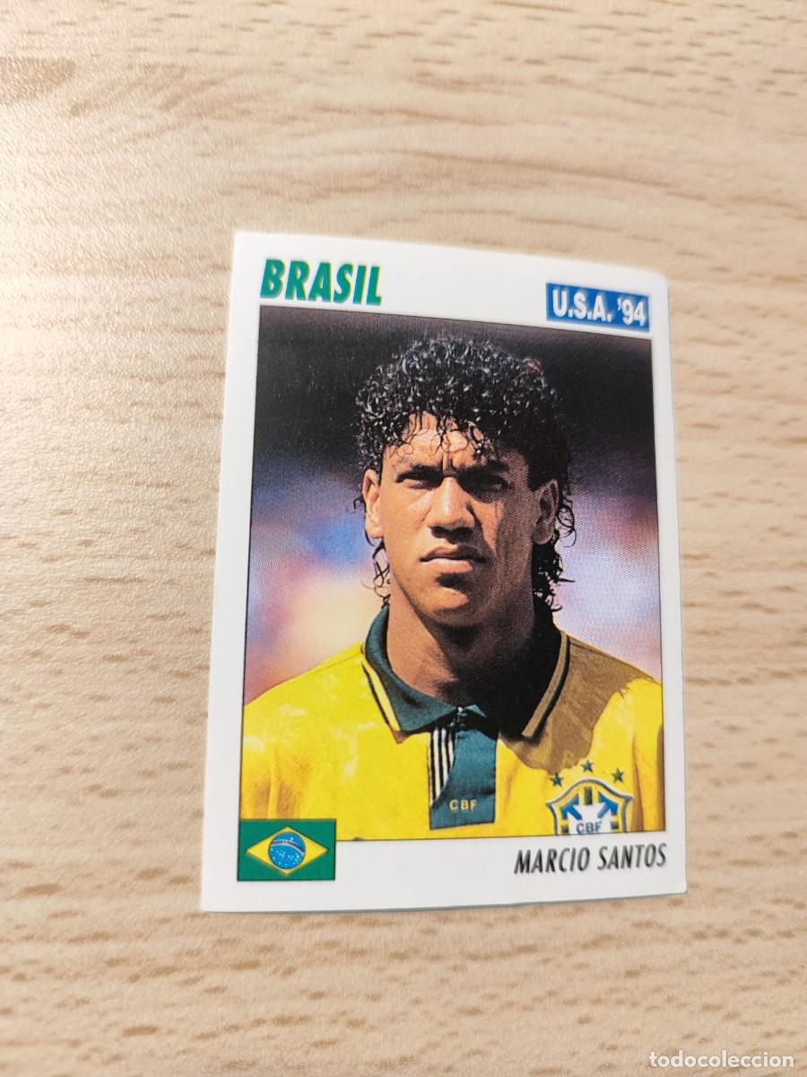 Fu&szlig;ball-Sticker: 84 SERVICE LINE MUNDIAL USA 94 MARCIO SANTOS BRASIL 1994 WORLD CUP SL ITALY