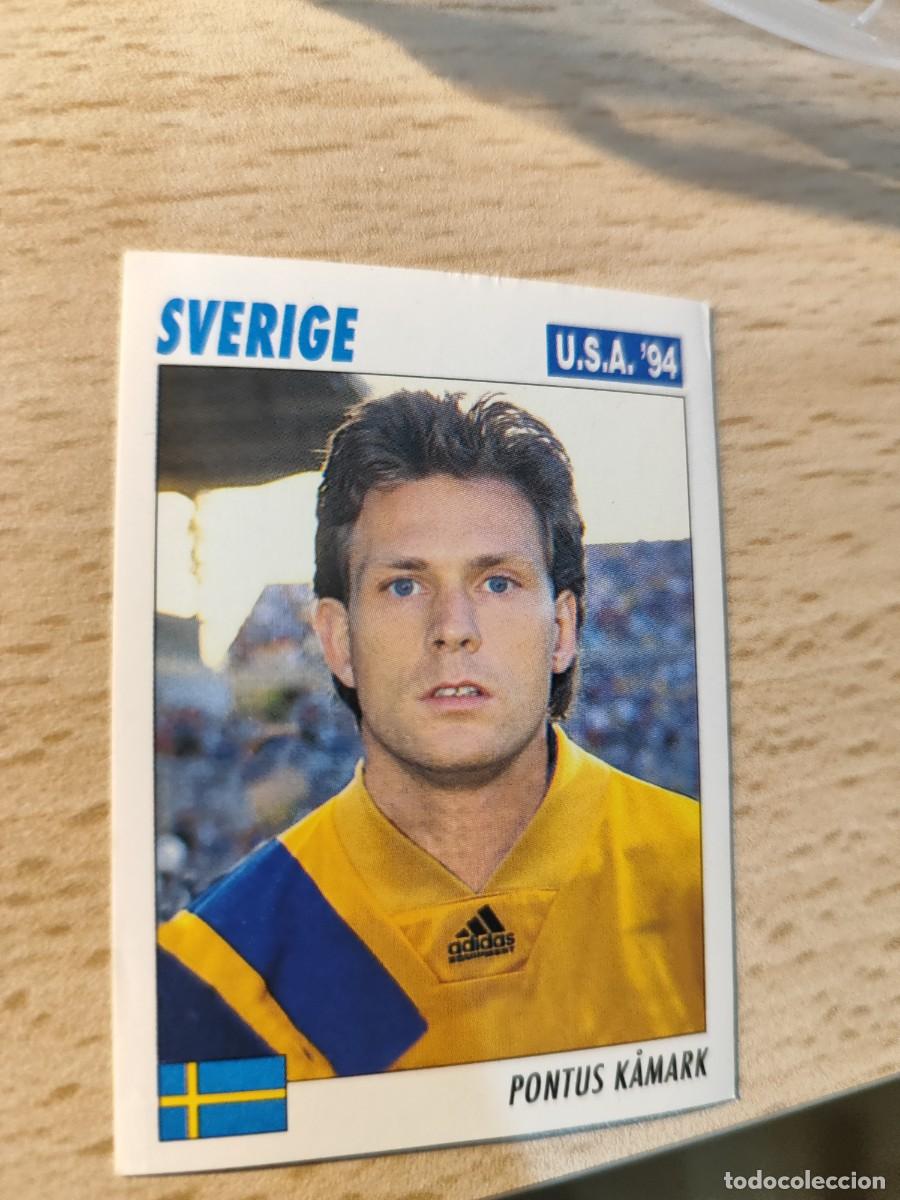 Fu&szlig;ball-Sticker: 98 SERVICE LINE MUNDIAL USA 94 PONTUS KAMARK SVERIGE SUECIA 1994 WORLD CUP SL ITALY