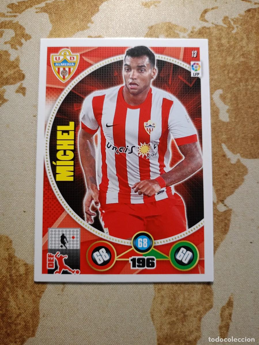 Figurine di Calcio: Almer&iacute;a 13 M&Iacute;CHEL Adrenalyn 2014-15