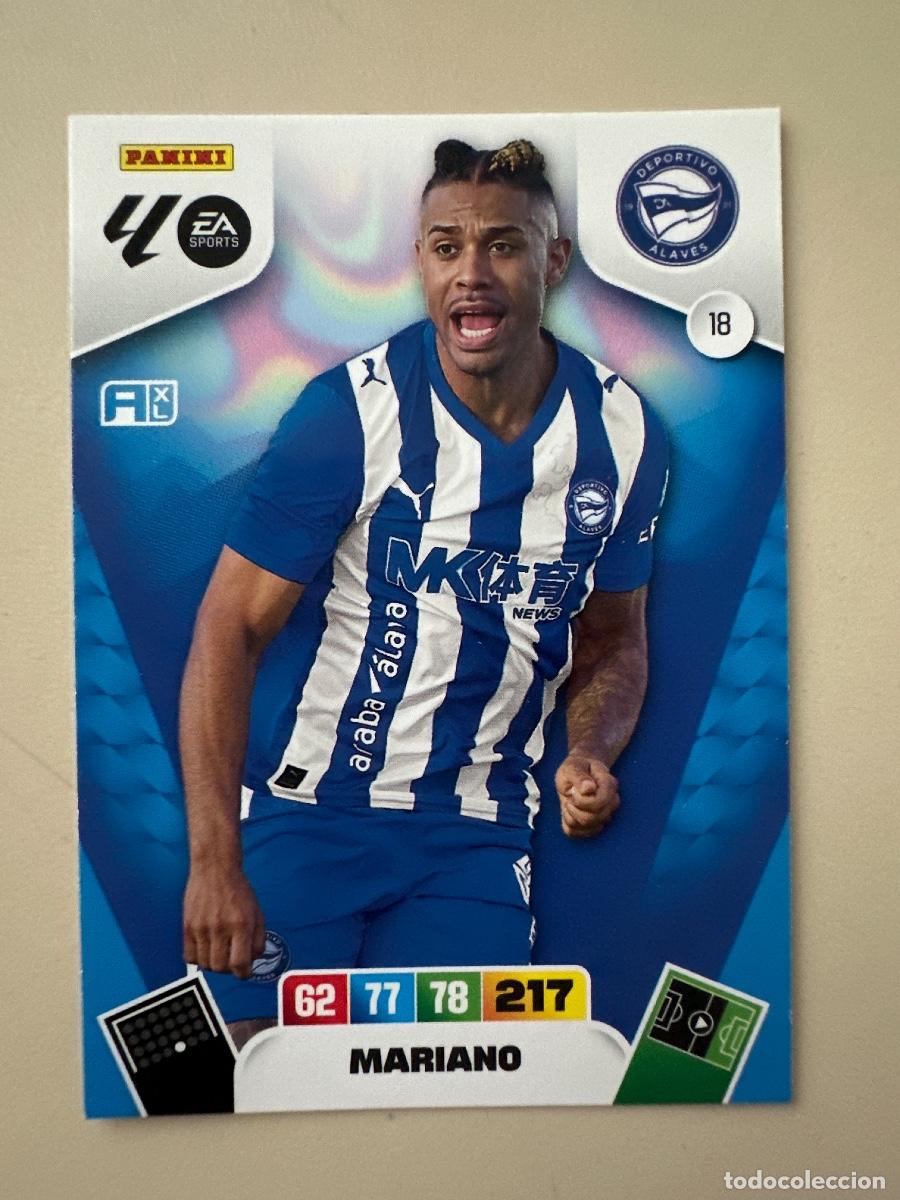 Cromos de F&uacute;tbol: 18 Mariano, Deportivo Alav&eacute;s, Panini Adrenalyn XL La Liga 2025 2026 25 26