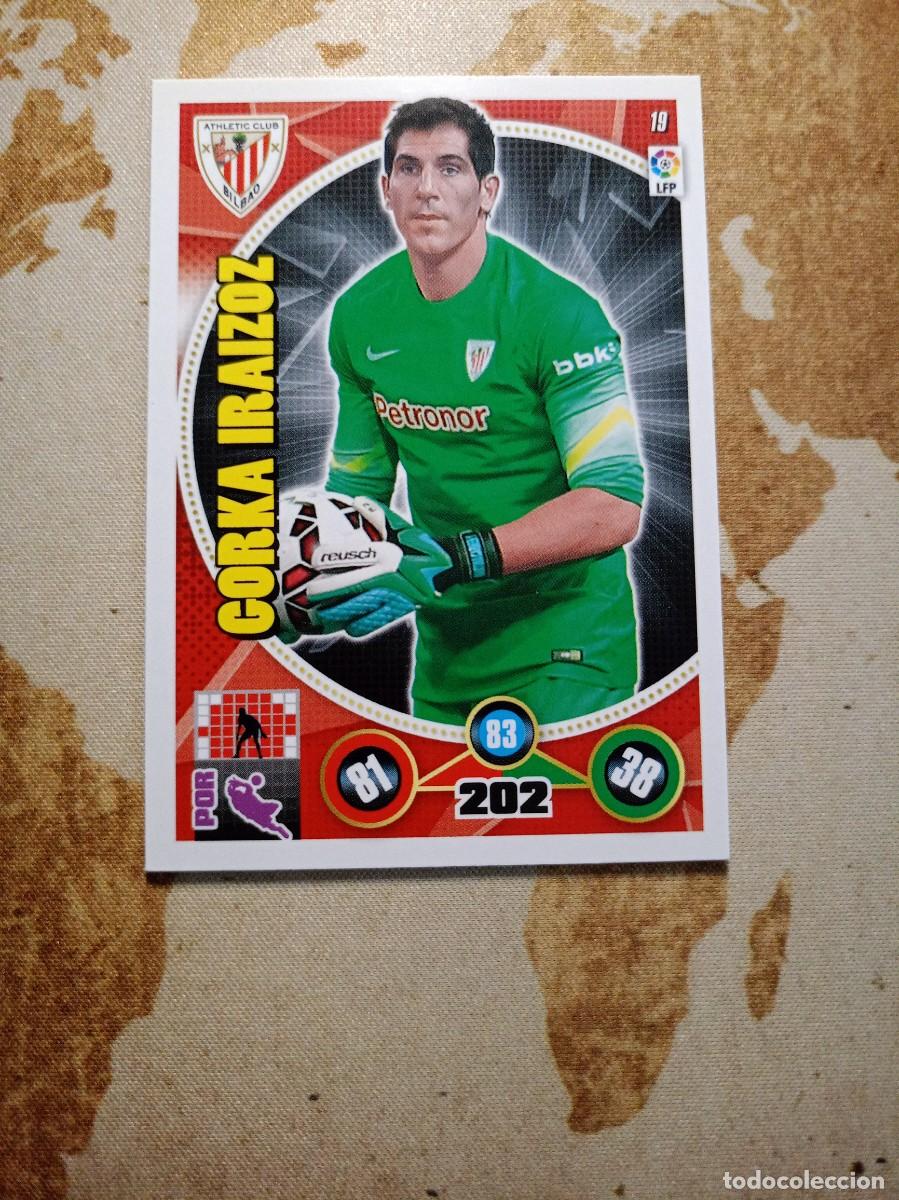 Figurine di Calcio: Athletic 19 GORKA IRAIZOZ Adrenalyn 2014-15