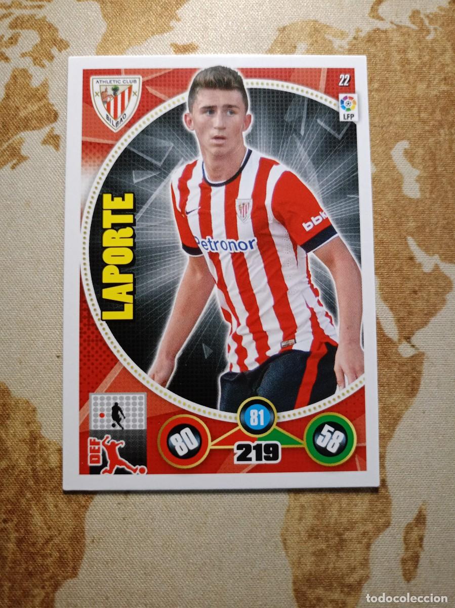 Figurine di Calcio: Athletic 22 LAPORTE Adrenalyn 2014-15