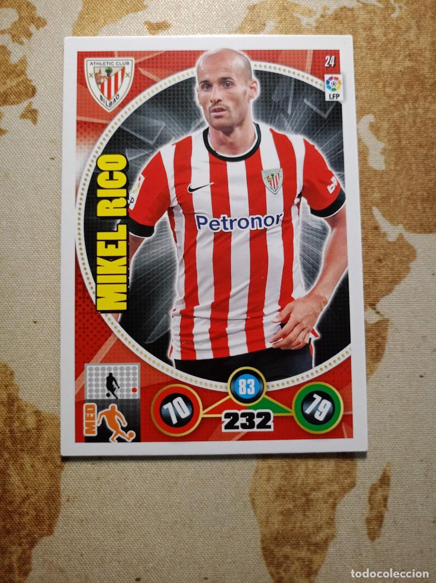 Figurine di Calcio: Athletic 24 MIKEL RICO Adrenalyn 2014-15