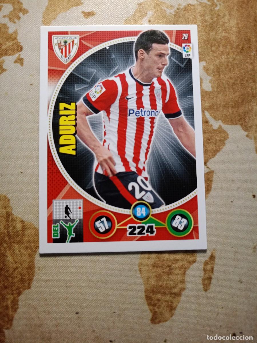 Football Stickers: Athletic 29 ADURIZ Adrenalyn 2014-15