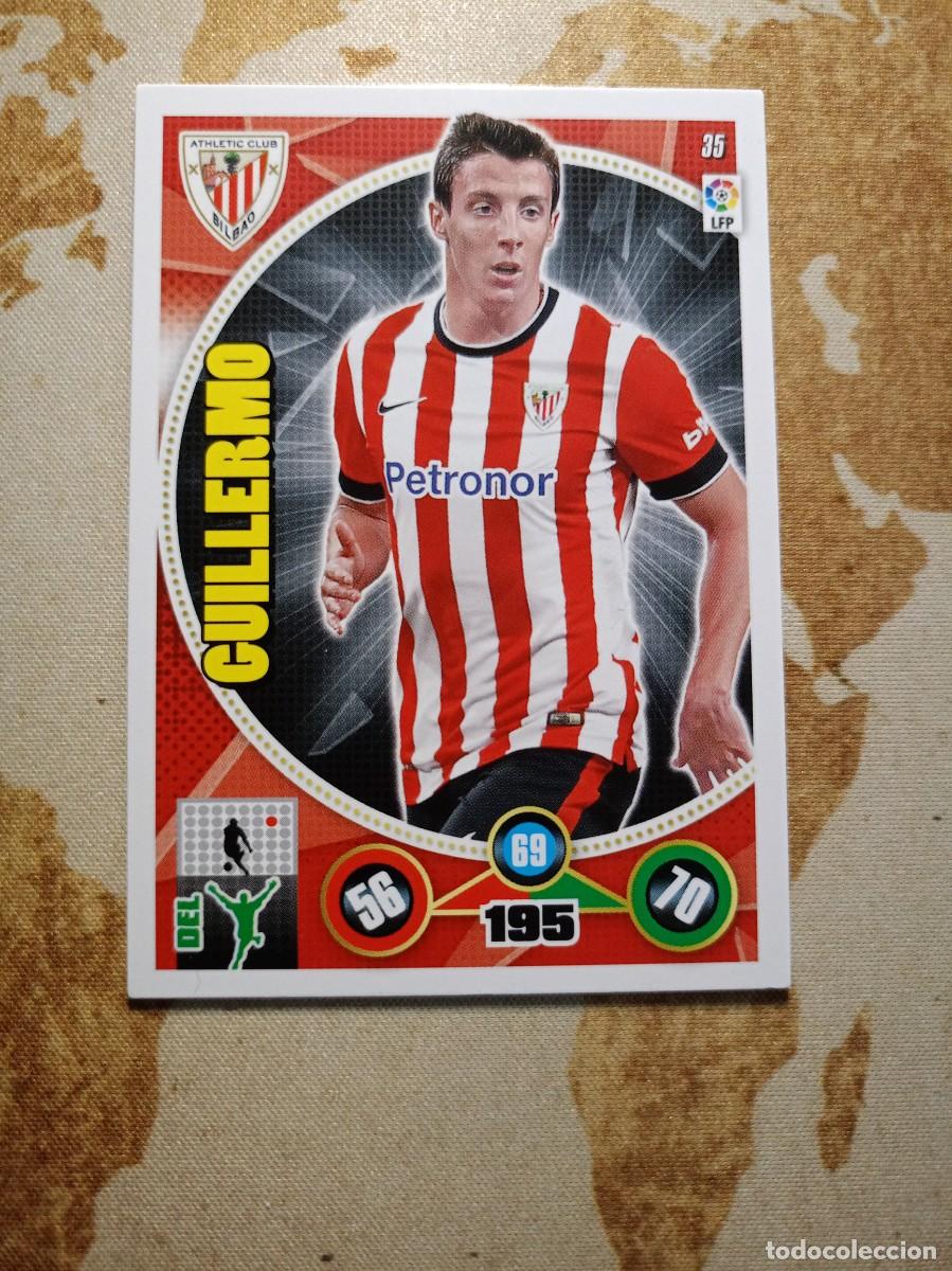 Football Stickers: Athletic 35 GUILLERMO Adrenalyn 2014-15