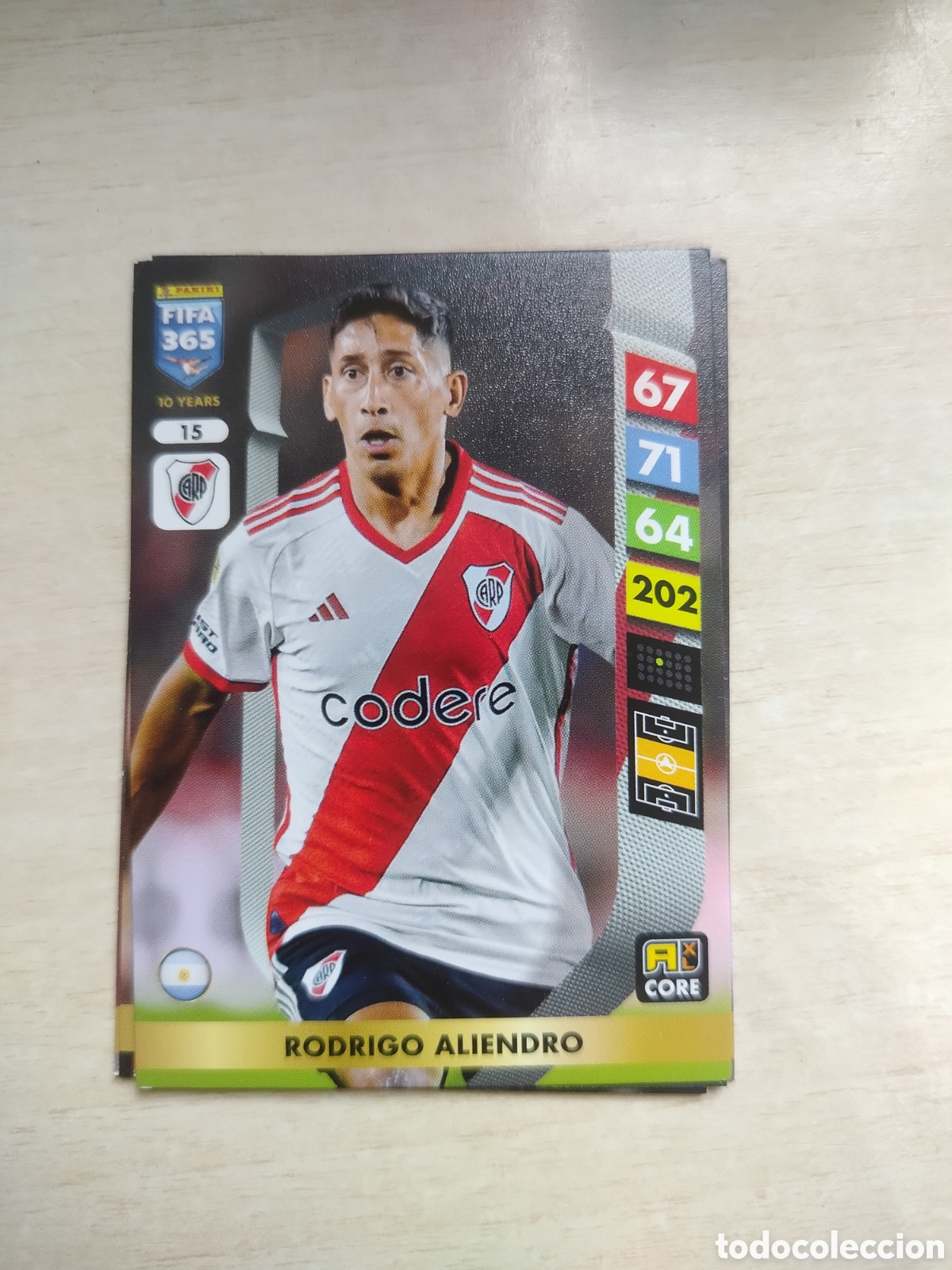 Figurine di Calcio: RODRIGO ALIENDRO 15 ADRENALYN XL FIFA 365 2024 2025 24 25