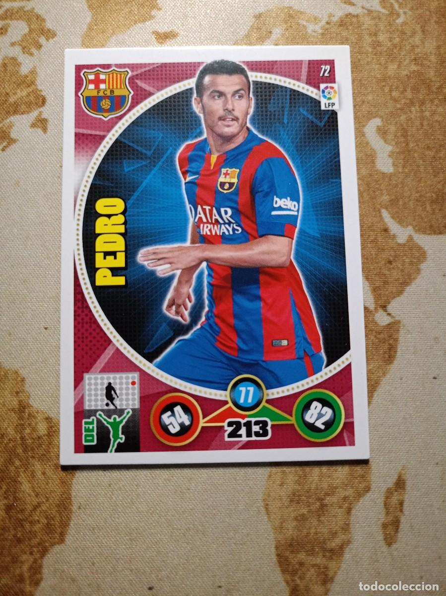 Cromos de f&uacute;tbol: Barcelona 72 PEDRO Adrenalyn 2014-15