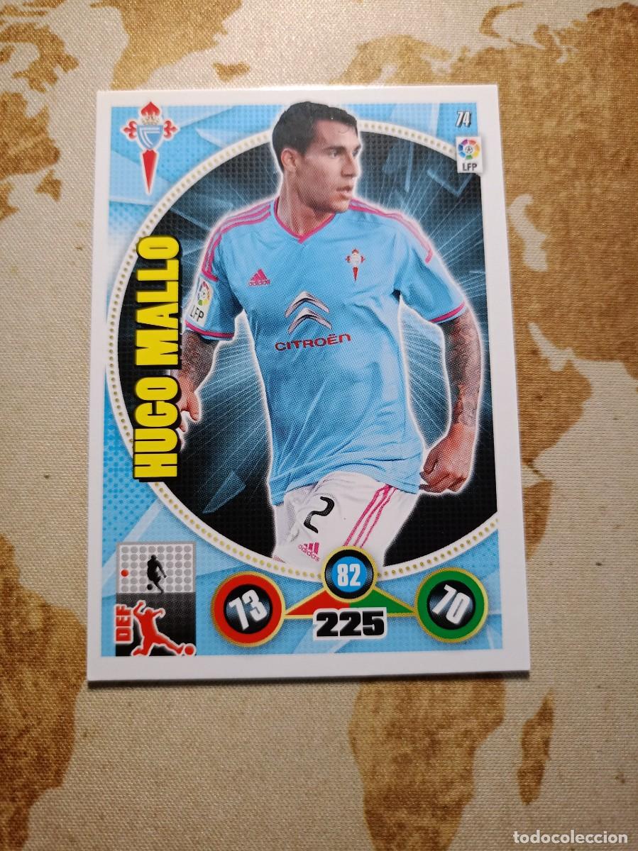 Football Stickers: Celta 74 HUGO MALLO Adrenalyn 2014-15