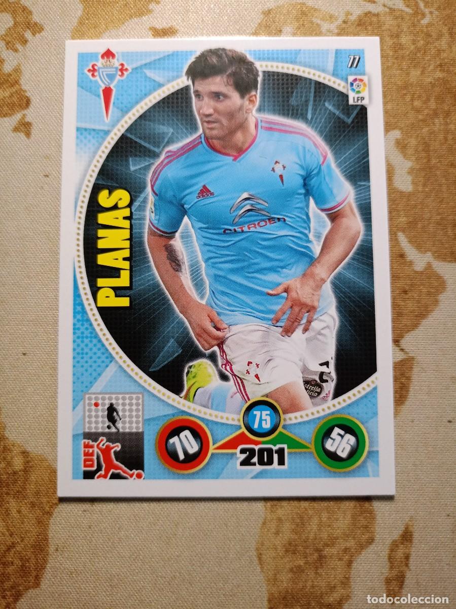 Cromos de f&uacute;tbol: Celta 77 PLANAS Adrenalyn 2014-15 - Foto 1