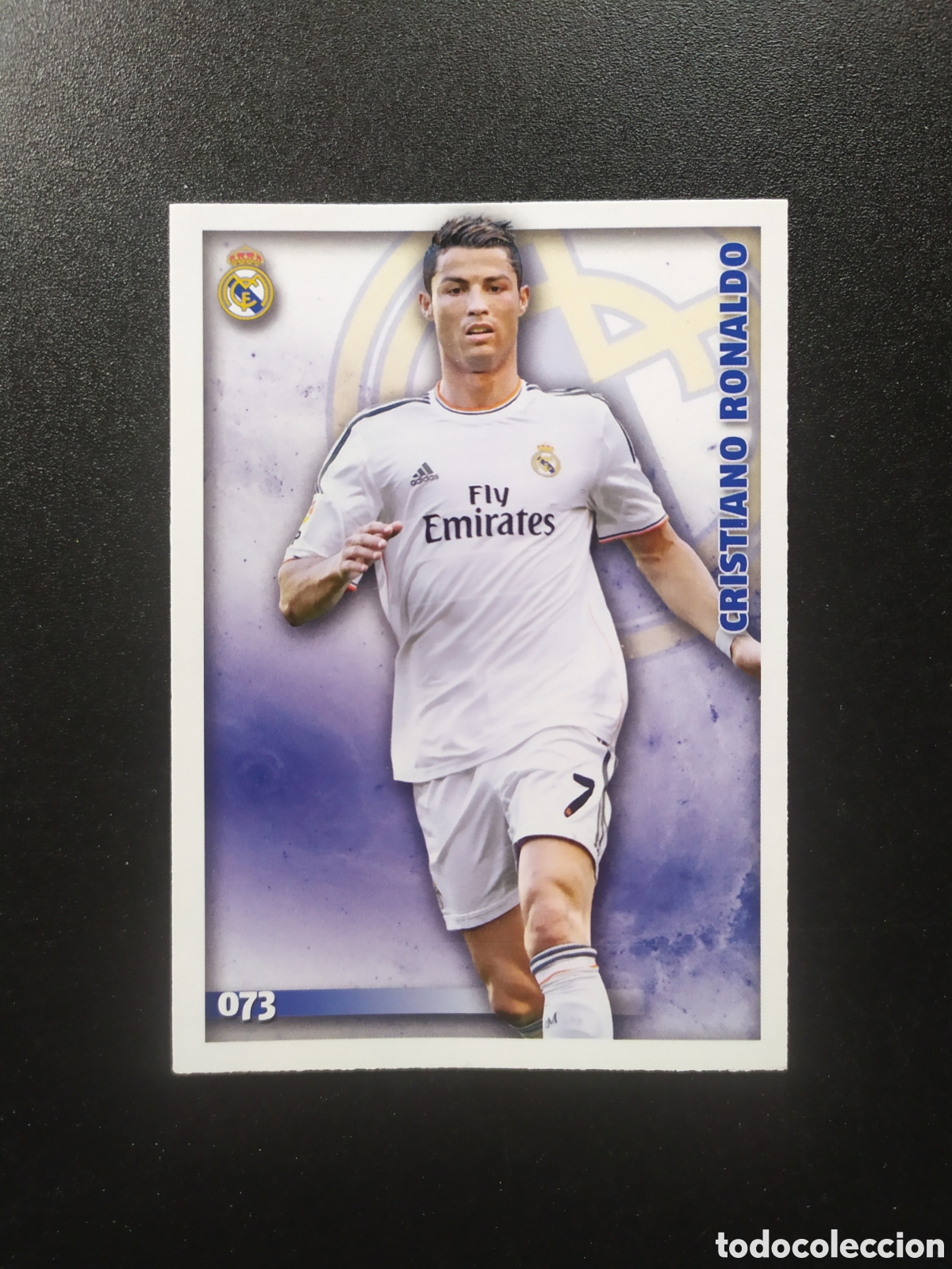 Cromos de f&uacute;tbol: Mundicromo fichas Liga 2014 2015 14 15 Cristiano Ronaldo n&deg; 73 Real Madrid