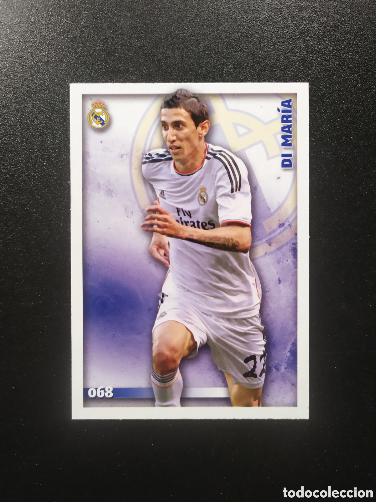 Cromos de f&uacute;tbol: Mundicromo fichas Liga 2014 2015 14 15 Di Maria n&deg; 68 Real Madrid