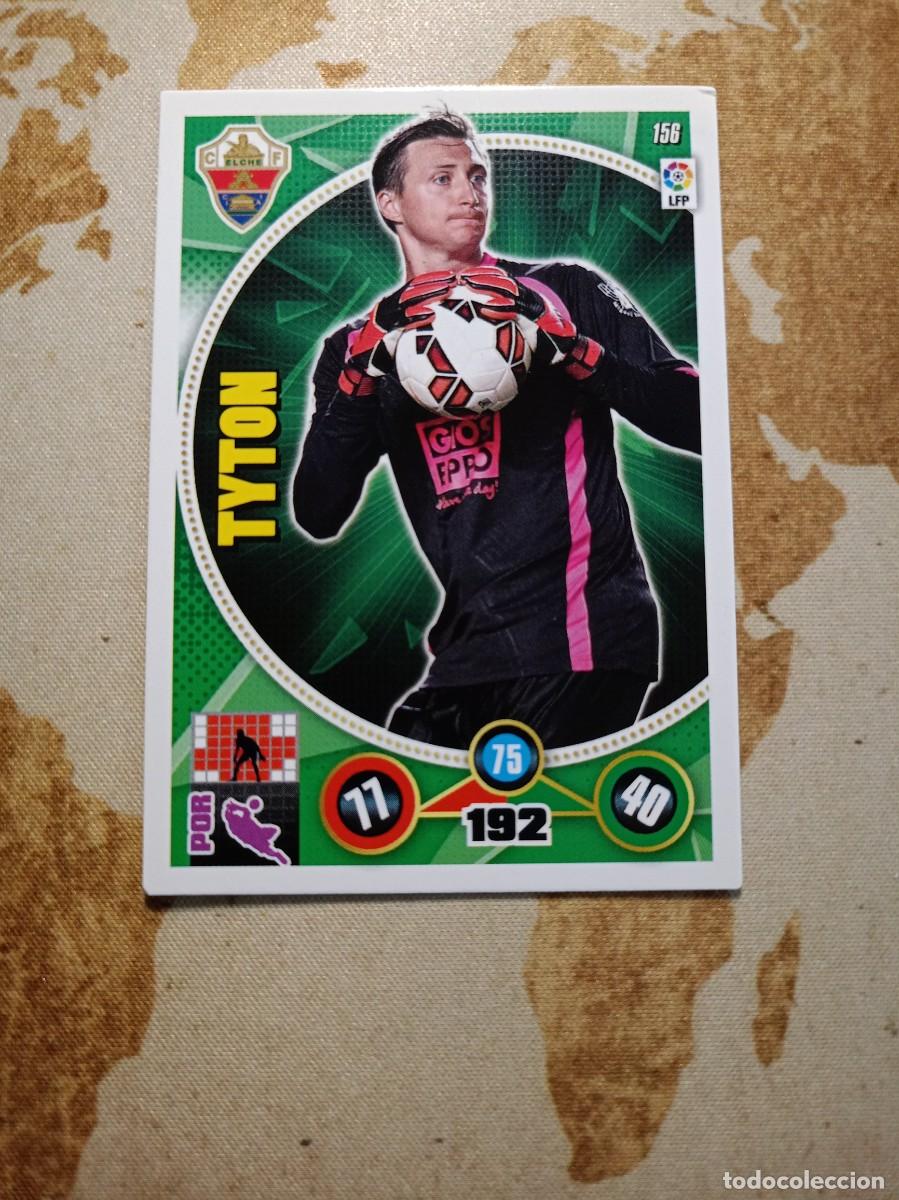 Football Stickers: Elche 156 TYTON Adrenalyn 2014-15