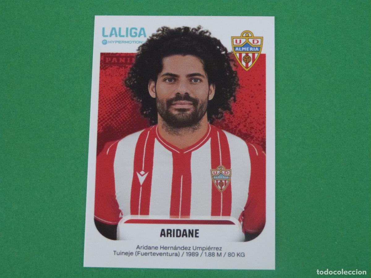 Cromos de f&uacute;tbol: CROMO FUTBOL ARIDANE U.D. ALMERIA SIN PEGAR N&ordm; 26 B LIGA HYPERMOTION 2&ordf; DIVISION 2025-2026/25-26