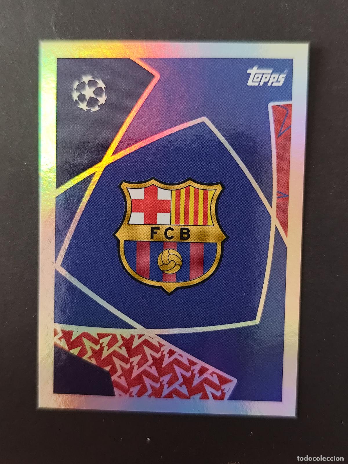 Cromos de Futebol: 182 ESCUDO BARCELONA BAR&Ccedil;A STICKER CHAMPIONS LEAGUE 2025 2026 25 26 TOPPS
