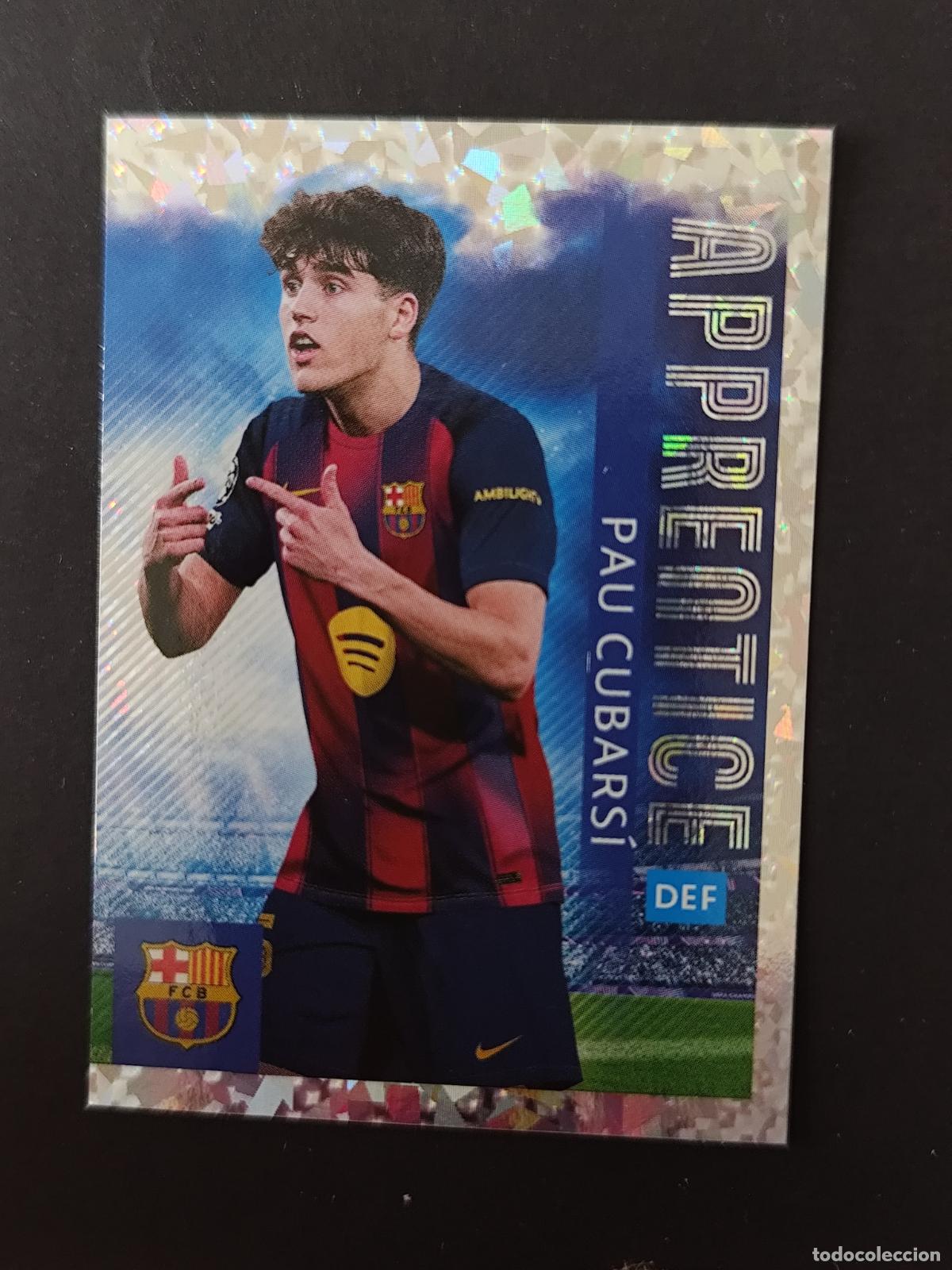 Cromos de Futebol: 189 PAU CUBARSI BARCELONA BAR&Ccedil;A APPRENTICE STICKER CHAMPIONS LEAGUE 2025 2026 25 26 TOPPS
