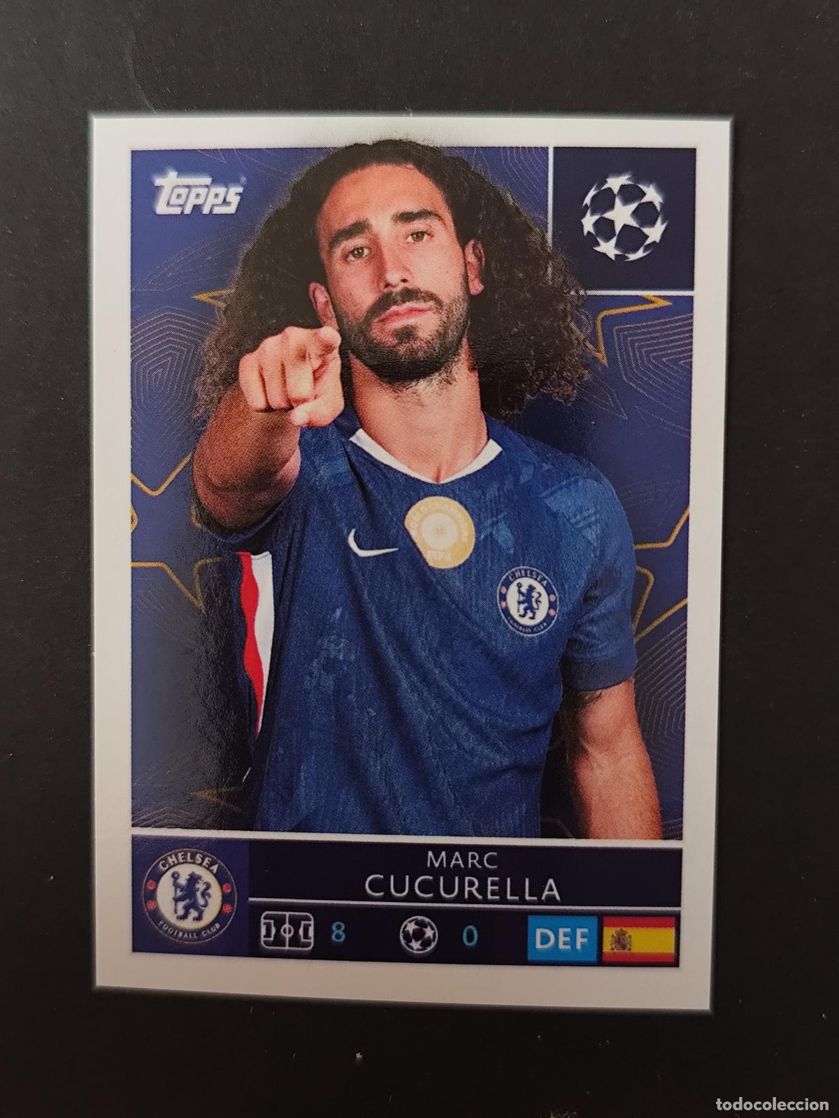 Cromos de F&uacute;tbol: 157 MARC CUCURELLA CHELSEA STICKER CHAMPIONS LEAGUE 2025 2026 25 26 TOPPS