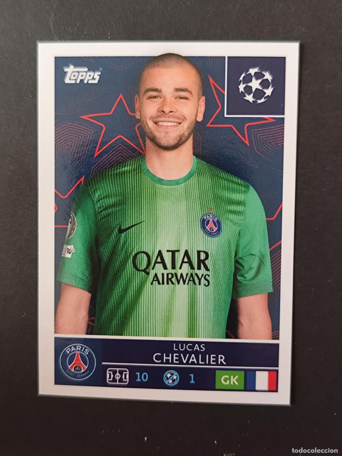 Cromos de f&uacute;tbol: 356 LUCAS CHEVALIER PARIS SAINT-GERMAIN PSG STICKER CHAMPIONS LEAGUE 2025 2026 25 26 TOPPS