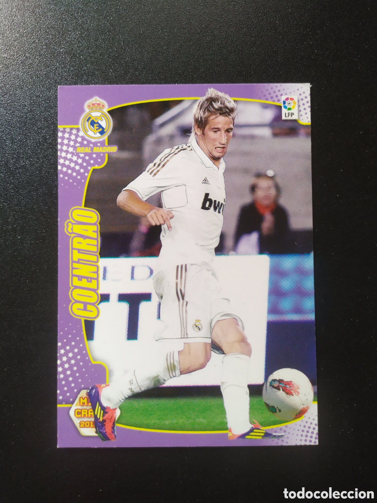 Cartes &agrave; collectionner de Football: Megacracks 2011 2012 11 12 panini Coentrao fichaje n&deg; 445 Real Madrid