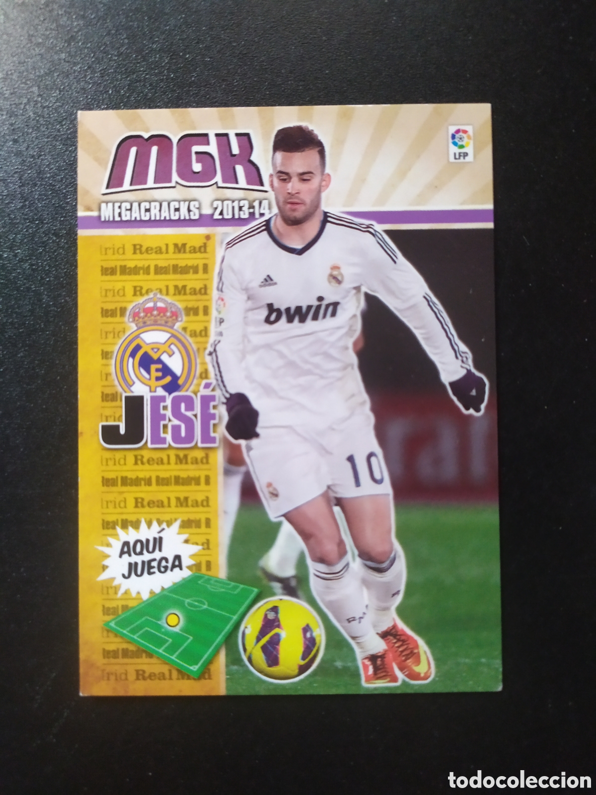 Figurine di Calcio: Megacracks 2013 2014 13 14 panini Jes&eacute; n&deg; 213 bis Real Madrid