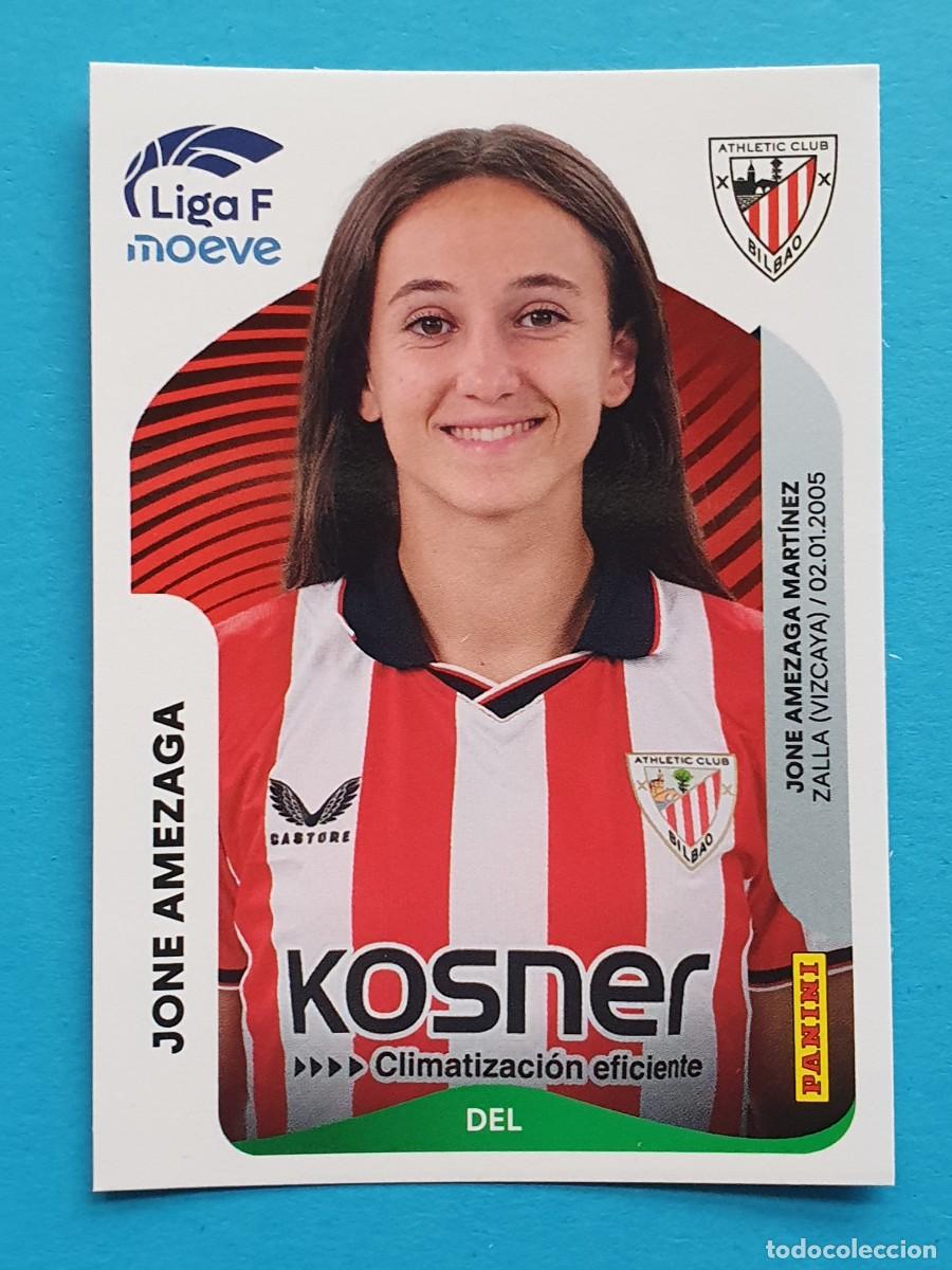Fu&szlig;ball-Sticker: #37 JONE AMEZAGA (Athletic) - Panini LIGA F Meove 2025-26