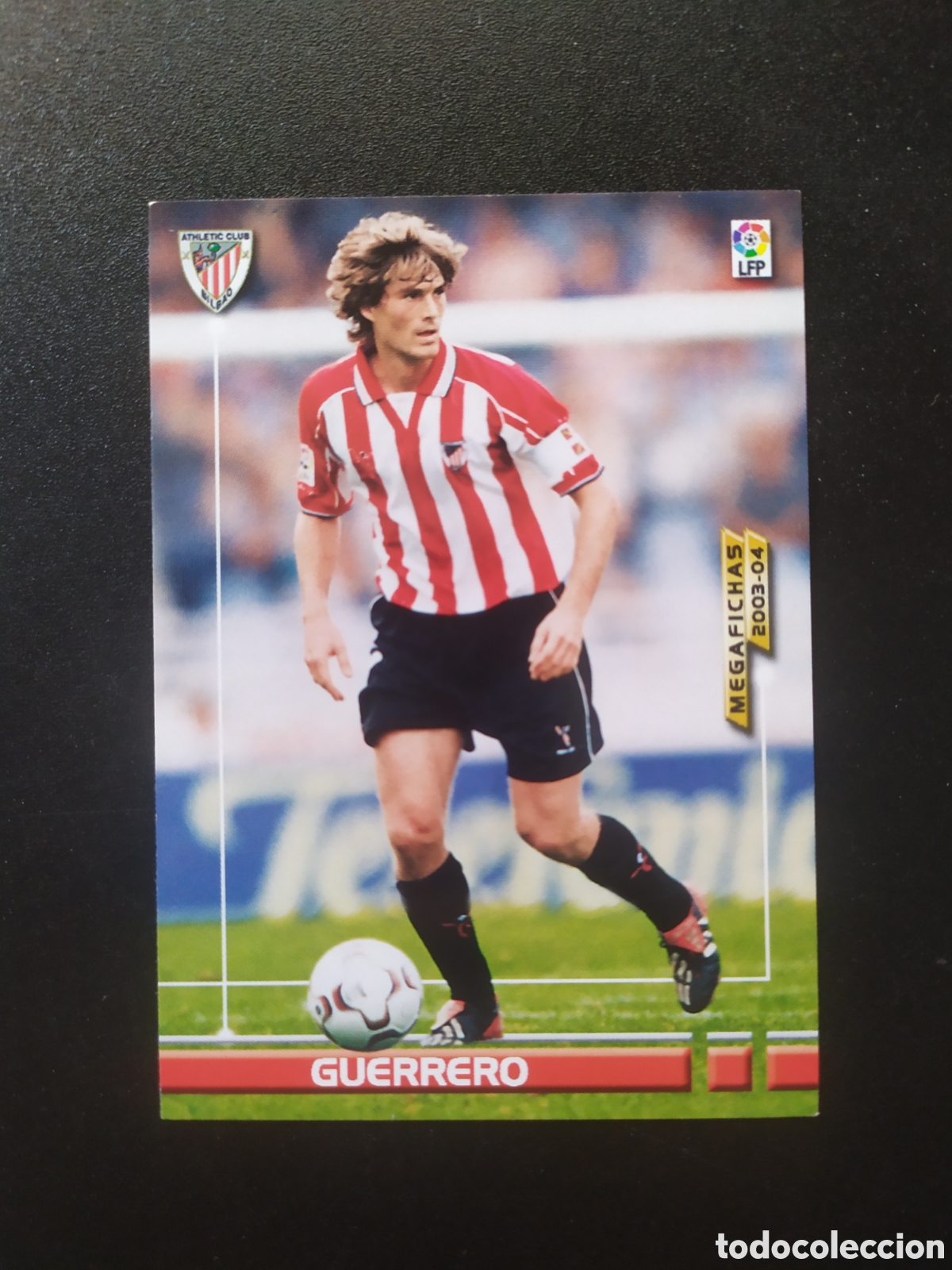 Cromos de f&uacute;tbol: Megafichas 2003 2004 03 04 panini Guerrero n&ordm; 32 Athletic Bilbao megacracks