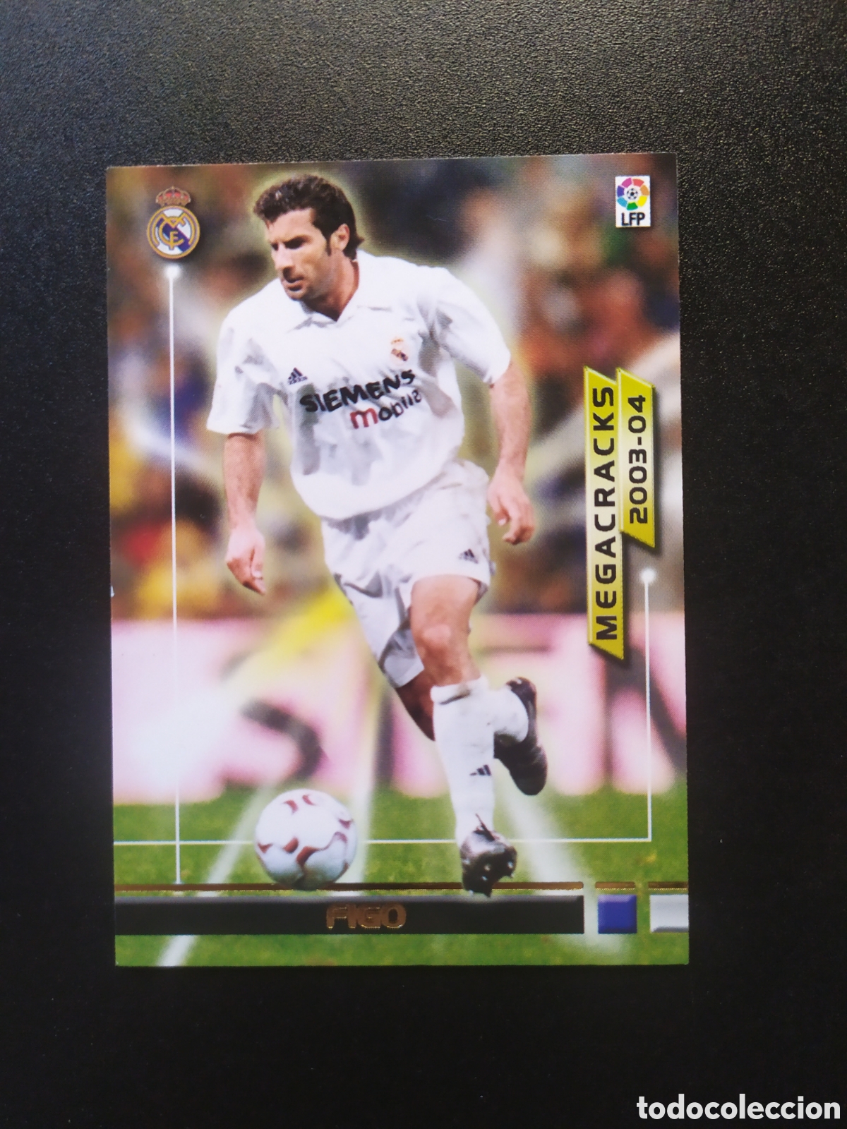 Cartes &agrave; collectionner de Football: Megafichas 2003 2004 03 04 panini Figo n&ordm; 370 Real Madrid megacracks