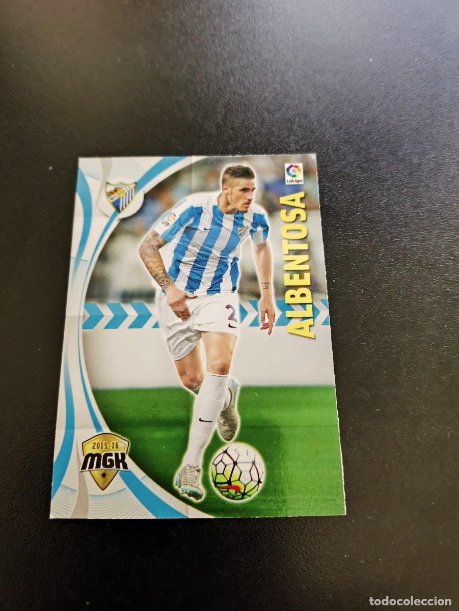 Figurine di Calcio: 359 ALBENTOSA MALAGA MEGACRACKS PANINI ALBUM LIGA 2015 2016 15 16 NO ESTE
