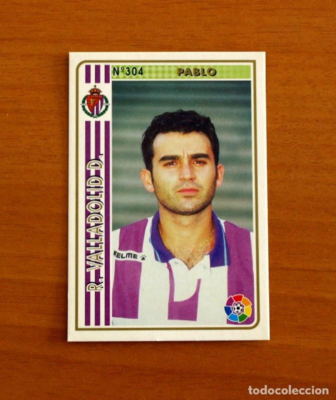 Fu&szlig;ball-Sticker: Real Valladolid - N&ordm; 304 Pablo -Mundicromo Las Fichas de la Liga 1994-1995-94-95