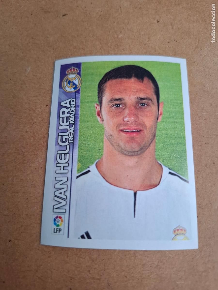 Fu&szlig;ball-Sticker: SUPERLIGA ESTRELLAS 2003 2004 03 04 - PANINI - 210 IV&Aacute;N HELGUERA - REAL MADRID ( NUNCA PEGADO )