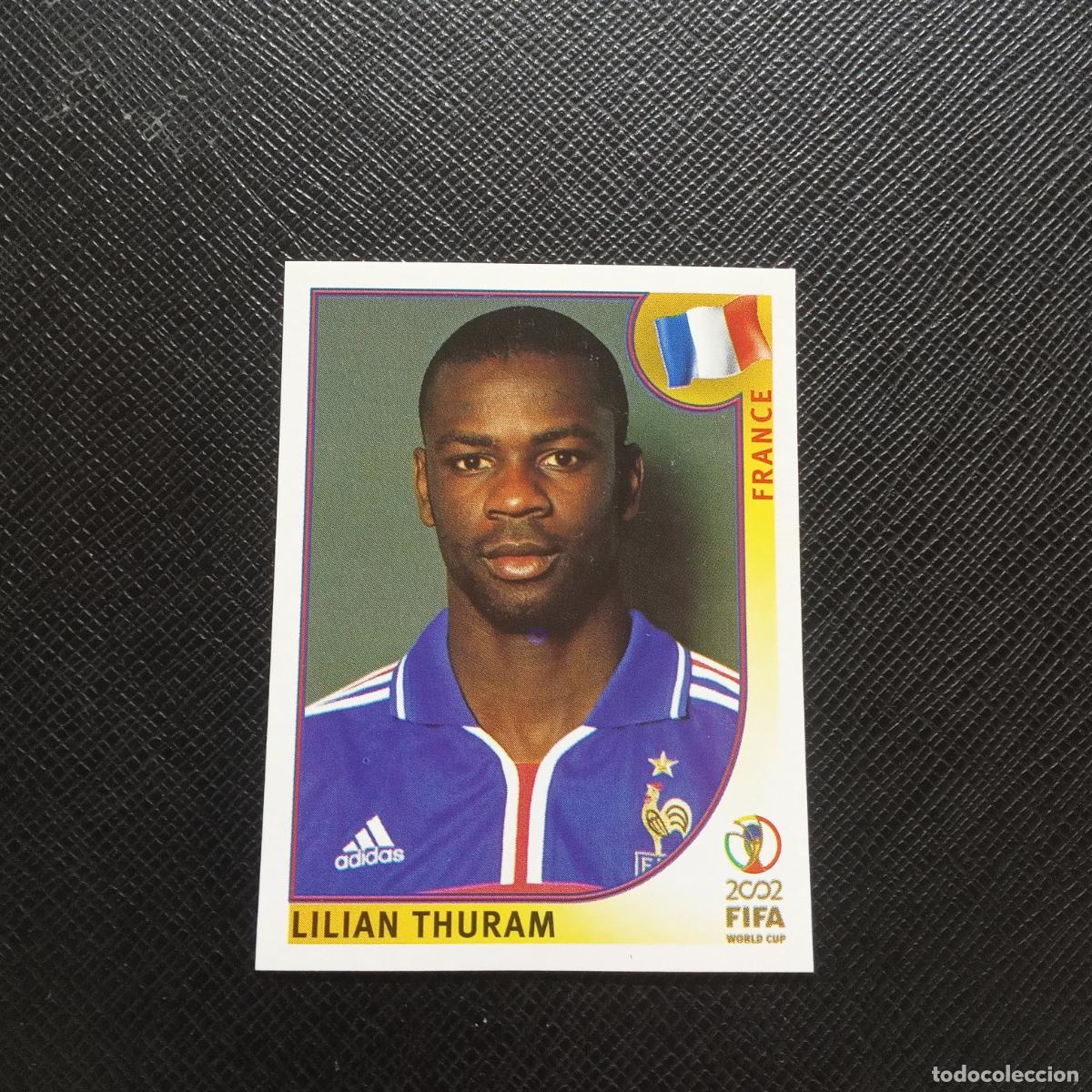 Figurine di Calcio: 28 LILIAN THURAM FRANCIA PANINI 2002 MUNDIAL KOREA FUTBOL 02 CROMO - SIN PEGAR - A101 PG298