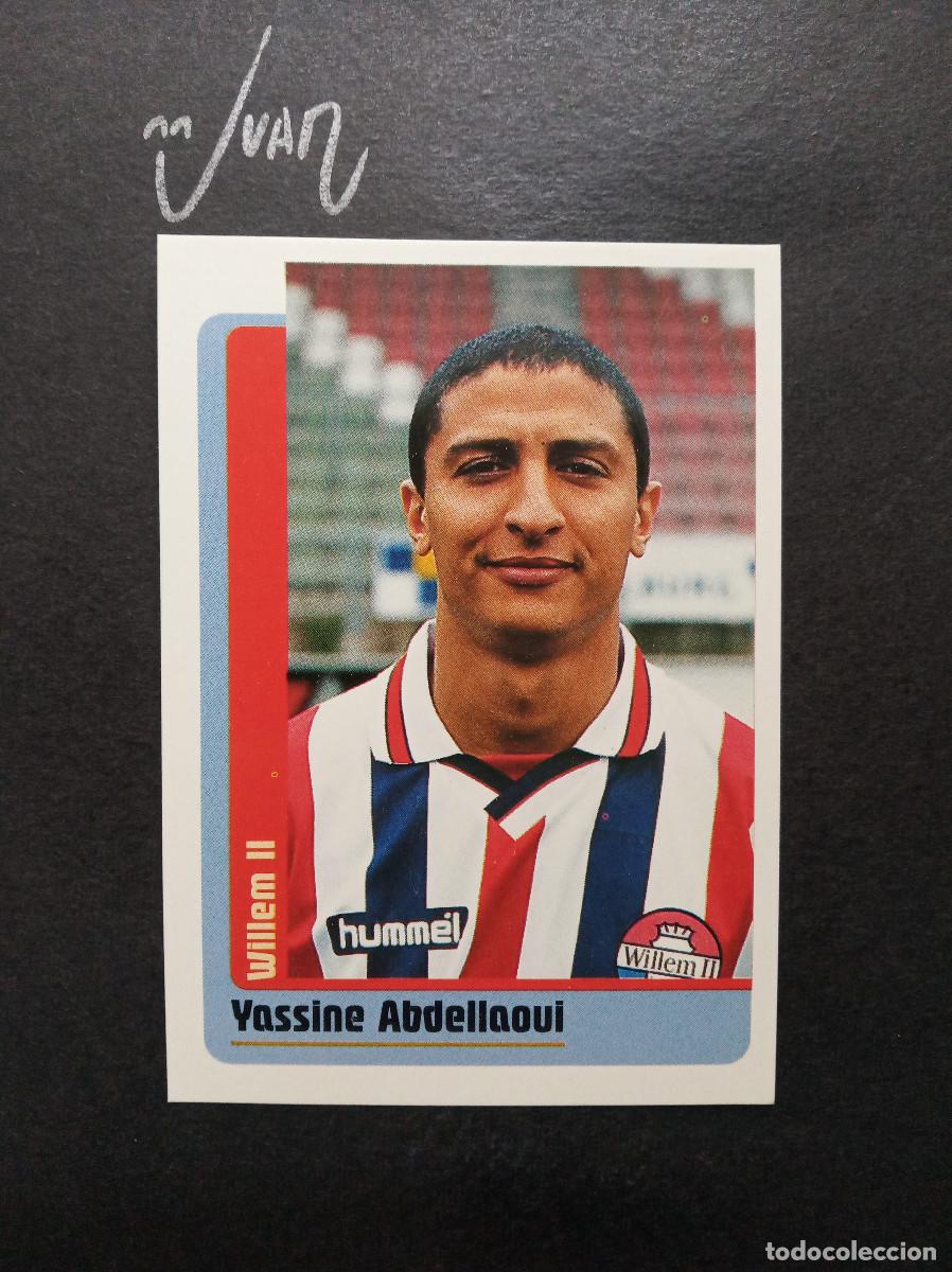Cromos de f&uacute;tbol: N&ordm; 142 ABDELLAOUI WILLEM II NETHERLANDS ⚽ PANINI &reg; VOETBAL EREDIVISIE 1998 1999 98 99 SIN PEGAR