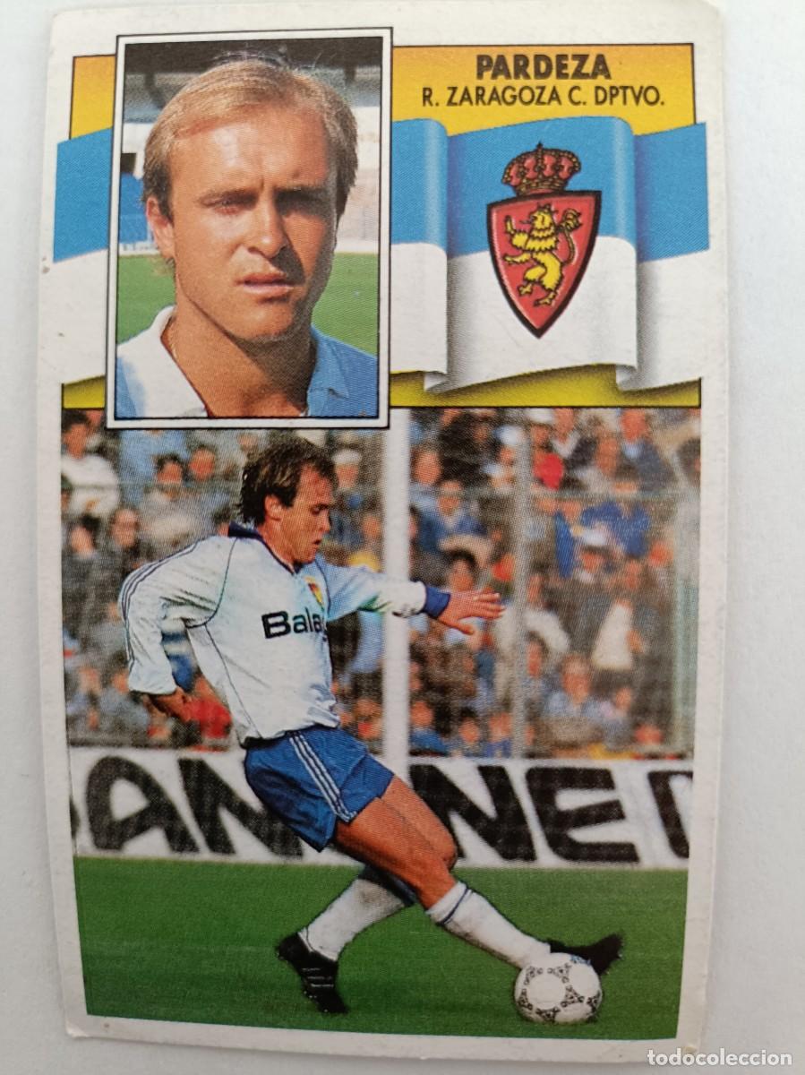 Cromos de F&uacute;tbol: PARDEZA REAL ZARAGOZA 90/91 ESTE