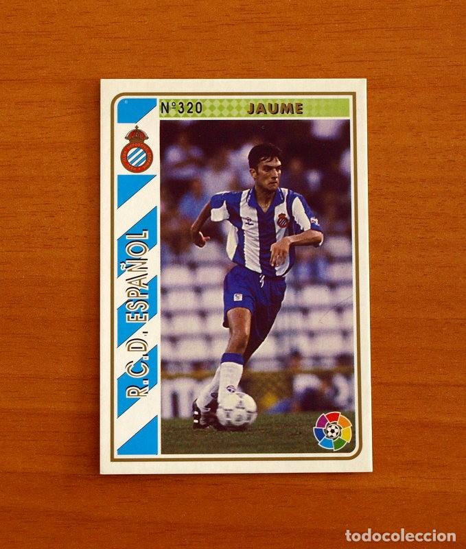 Figurine di Calcio: R.C.D. Espa&ntilde;ol-Espanyol - N&ordm; 320 Jaume -Mundicromo Las Fichas de la Liga 1994-1995-94-95