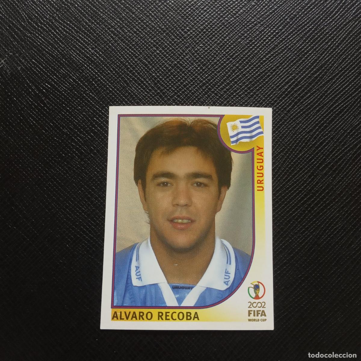 Figurine di Calcio: 75 ALVARO RECOBA URUGUAY PANINI 2002 MUNDIAL KOREA FUTBOL 02 CROMO - SIN PEGAR - A101 PG325