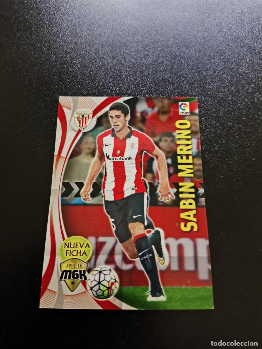 Fu&szlig;ball-Sticker: 15 BIS SABIN MERINO FICHAJE ATHLETIC DE BILBAO MEGACRACKS PANINI ALBUM LIGA 2015 2016 15 16 NO ESTE