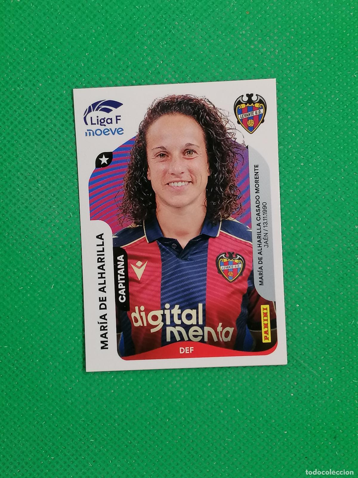 Cromos de F&uacute;tbol: 226 MARIA DE ALHARILLA LEVANTE ⚽ PANINI LIGA FEMENINA F MOEVE 25 26 2025 2026 ⚽