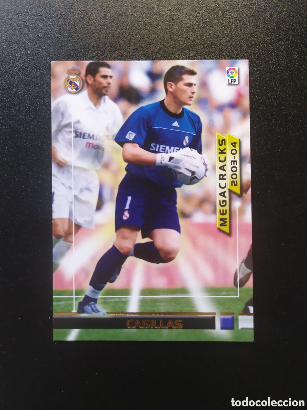 Cartes &agrave; collectionner de Football: Megafichas 2003 2004 03 04 panini Casillas n&deg; 361 Real Madrid megacracks
